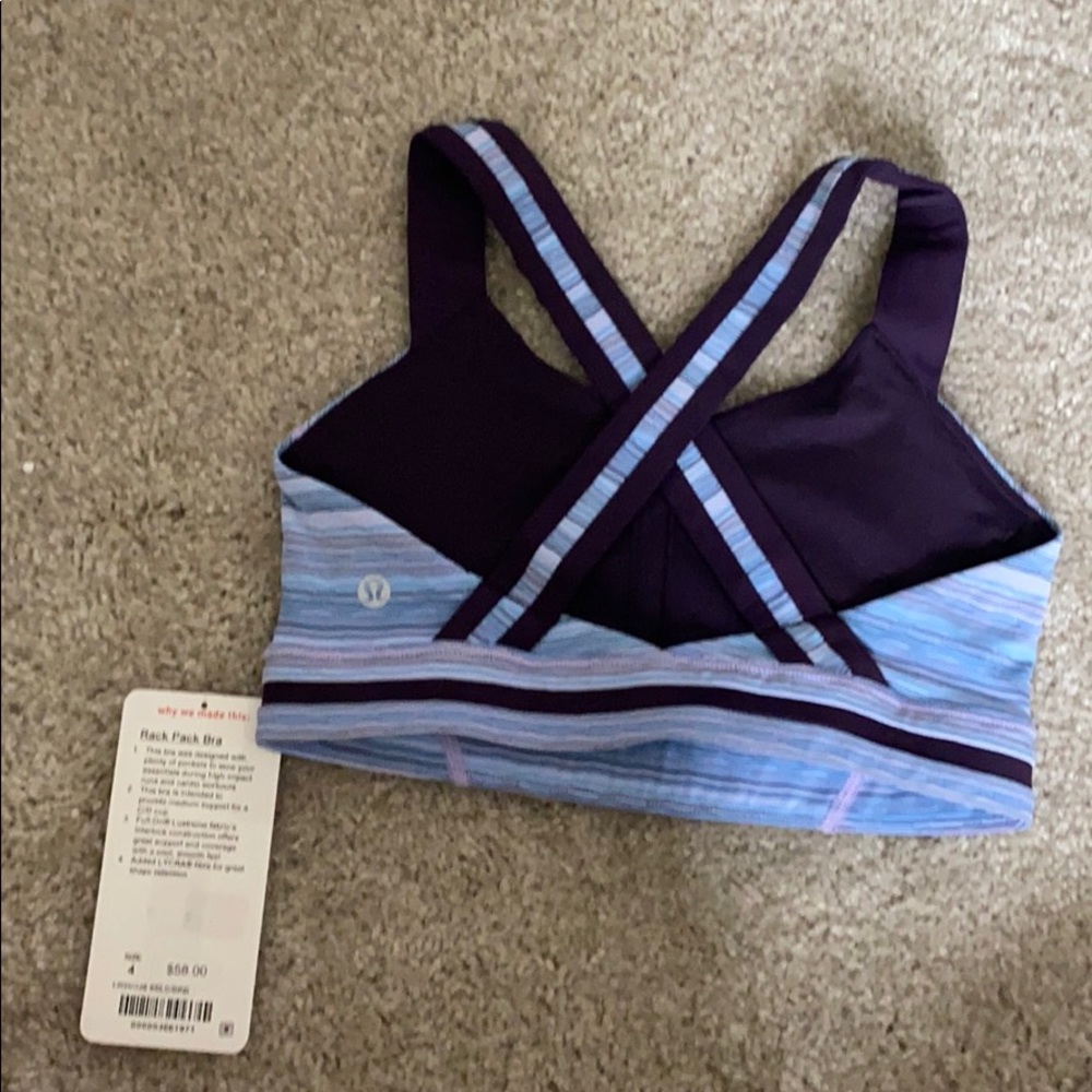 Lululemon Rack Pack, size 4 - Picture 2 of 4